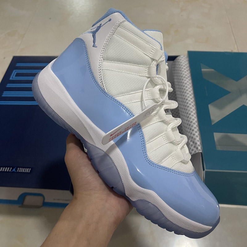 Air Jordan 11 Men Basketball Shoes UNC