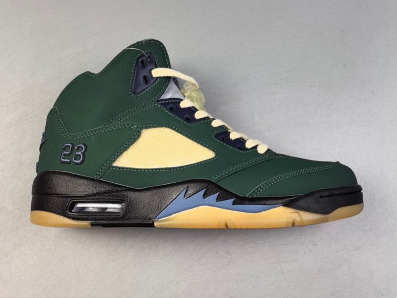 A Ma Maniere x Air Jordan 5 Diffused Black Green(Have Big Size 48.5)