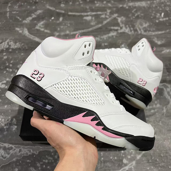 Air Jordan 5 OG Men Women Shoes 35th Anniversary Medium Soft Pink)