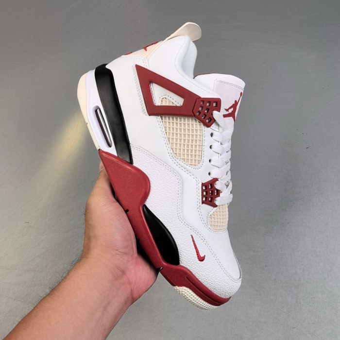Nigel Sylvester x Air Jordan 4 OG  Fire Red BIKE Men Women Shoes