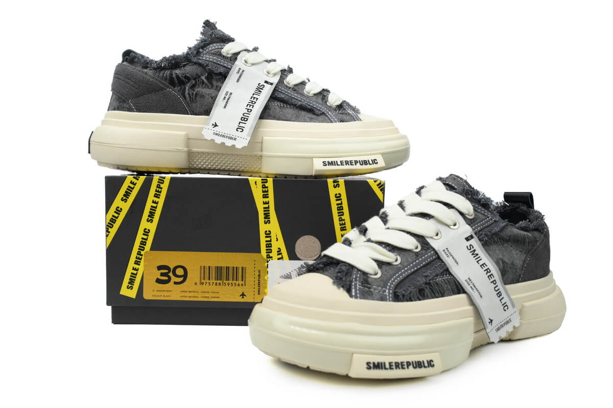 Smilerepublic Inception 70s Black Sneaker Best Canvas Shoes For Mens For Women_6