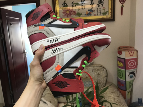 Air Jordan 1 AJ1 OFF-WHITE x RETRO 10X VIRGIL ABLOH AA3834-101